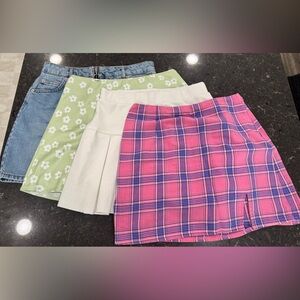 Bundle of Mini Skirts Women